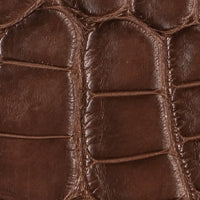 Gnarly American Alligator Matte Brown