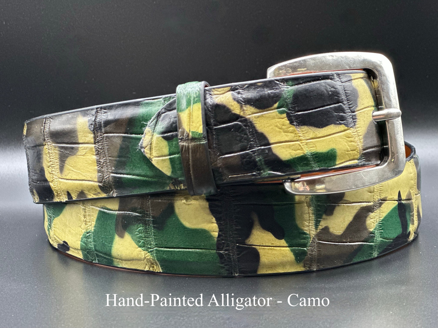 Hand Painted American Alligator