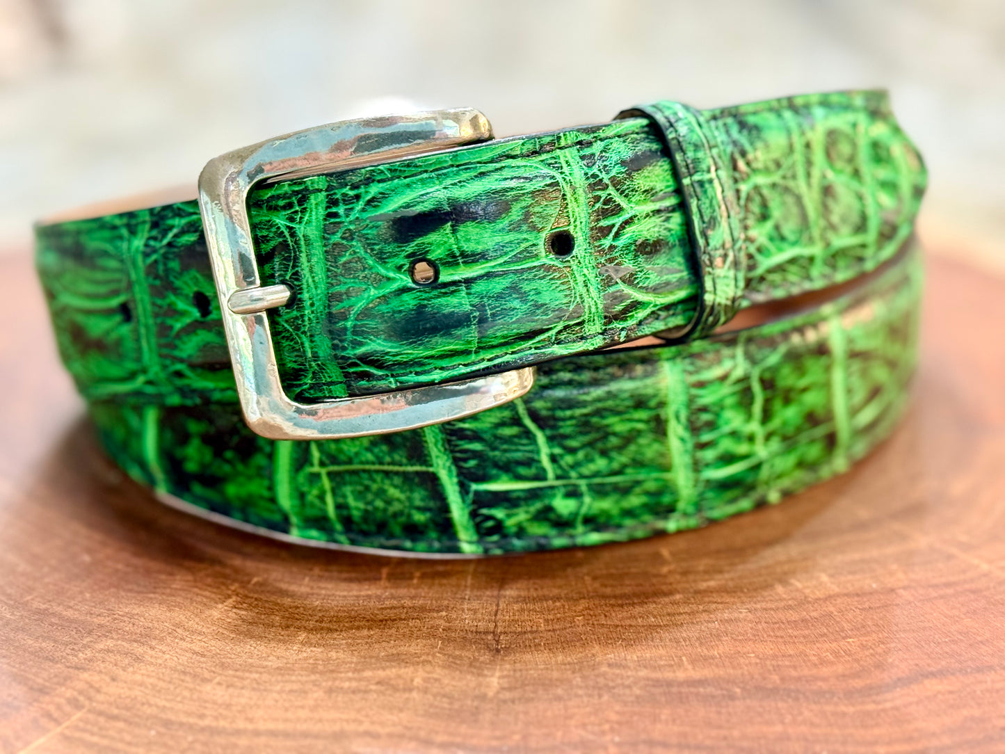 Hand Painted Alligator