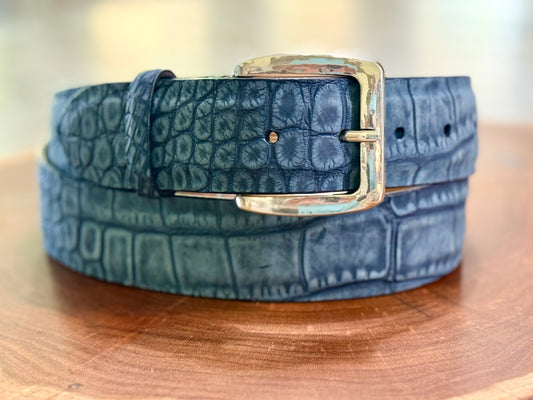 Sueded Alligator